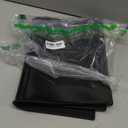 Rubber Bar Mats for Countertop by ProTensils - 18" x 12" Black Bar Mats for Bartending, Bar Service Mat, Home Bar, Coffee Bar Mat Spill Matt (2 Pieces)