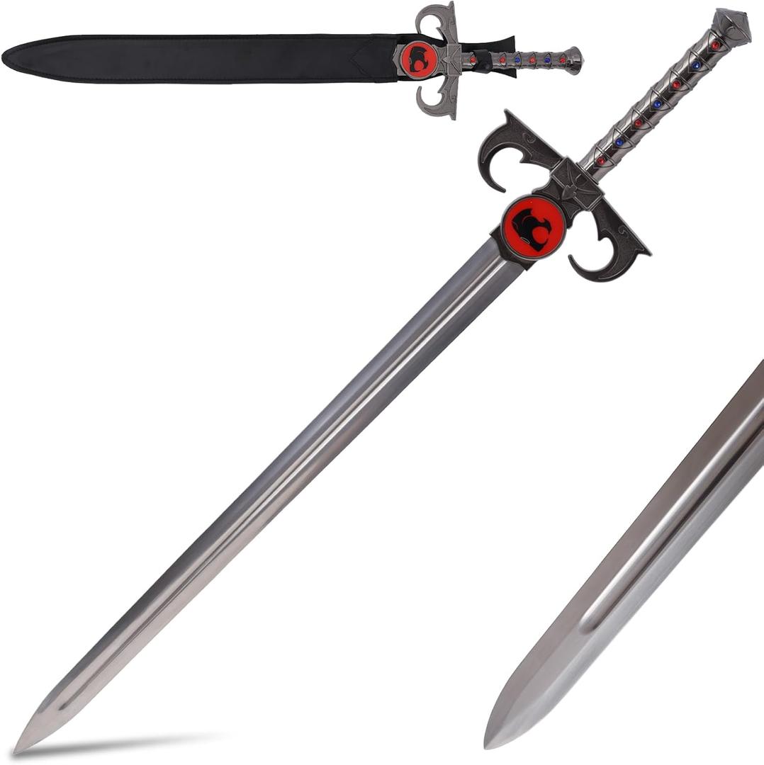 Sword of Omens Metal Eye of Thundera Sword Replica Sword Suitable for Cosplay Decoration is not Sharp