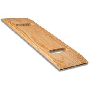 DMI Transfer Board and Slide Board made of Heavy-Duty Wood for Patient,Senior and Handicap Move Assist and Slide Transfers,FSA and HSA Eligible,Holds up to 735 Pounds,2 Cut Out Handle,32 x 10 x 1