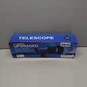 Telescope for Kids 50mm 100x Magnification Beginner Silver Telescopio with Tripod, 2 Eyepieces, Finder Scope Set, STEM Educational Astronomy Chritstmas Gift for Boys & Girls Ages 6-12