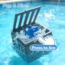 Underwater Swim Game Set with 6 Floating Sea Animals, Funscape Kids Pool Diving Toys, Underwater Dive Rescue Toy for Swimming Pool