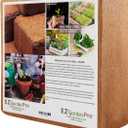 Compressed Coco Coir Brick (650 Grams) with Low EC & pH Balance High Expansion, Renewable, Excellent Aeration, Reduces Weed Growth, and Retains Water; 4 Bricks Expands to 10 Gallons (4)