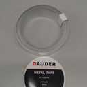 GAUDER Metal Tape Self Adhesive | Ferrous Tape for Magnets | Metallic Steel Strip (3.3 ft)