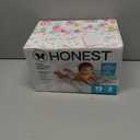 The Honest Company Comfort Dry Disposable Daytime Diapers, Hypoallergenic, Fragrance-Free, Sensitive Skin, Rose Blossom + Tutu Cute, Club Box Size 2 (1218 lbs), 72 Count