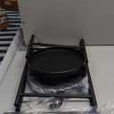 3 Tier Metal Corner Plant Stand Indoor Outdoor, Heightened widened 30'' Tall Multiple Flower Pot Display Holder, Iron Plant Rack Organizer for Living Room Garden Patio Balcony Office (black)