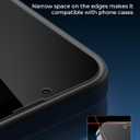 UNBREAKcable 2PCS Screen Protector for iPhone 13 Pro - 1 Privacy Tempered Glass+1 Clear Glass Double Shatterproof [Installation Frame] [9H Hardness] [Case Friendly] Anti-Scratch for iPhone 6.1 inch