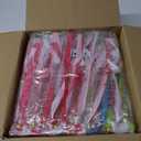 100 PCS Light Up Wands for Wedding, Wedding Favors with 3 Colorful Flashing Modes, LED Silk Fairy Wands with Bells for Wedding, New Year, Raves, Concert, Birthday, Party Streamers