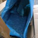 Foldable Pool for Adults with Ground Cloth 115"×65"×22"
Non-Inflatable Pool for Backyard Outdoor Collapsible Folding Dog Swimming Pool Light Blue