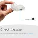 2 Packs Replacement Nasal Cradle Cushion for Airfit N30i - Nasal CPAP Mask Cushion - Quiet Venting & Comfortable and Soft (Small)