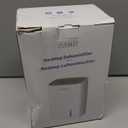 CLEVAST Small Dehumidifier for Home - 30 OZ Mini Quiet Dehumidifiers for Bathroom, Portable Compact Air Dehumidifier for Room, Closet, RV, Camper, House (Not Cordless)