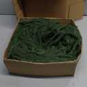 9ft Christmas Garland with Lights, Norfolk Pine Garland, Realistic Green Garlands for Mantle, Stair Railing, Battery Operated Indoor/Outdoor New Year Holiday Decoration with Timer