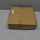 Zosenley Makeup Organizer Tray, Decorative Glass Vanity Tray, Round Cosmetic Storage for Jewelry, Makeup, Perfume, Decor and More, Size 11.5, Black Marbling