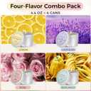 Mothers Day Gifts for Mom from Daughter Son - Birthday Gifts for Moms, New Mom Candle Gift Set, 17.4 oz 4-Pack Aromatherapy Candles, 120H Burn - Lavender | Lemon | Rose & Bergamot