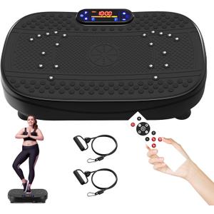 Vibration Plate, Exercise Machine,Full Body Shaker Workout Fitness Platform Home Vibration Plate