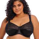 Elomi Women's Cate Soft Cup Bra (36G, Black)