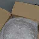 Sunnyray 2 Pcs Acrylic Cake Stands for Dessert Table Clear Fillable Cake Riser Cupcake Tier with LED Strings for Birthday Wedding Holiday Party Display(8'', 10'')