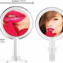 Miss Sweet Folding Hand Held Mirror with Magnification & True Image, 6.1inch Travel Mirror (R4)