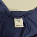 RoseSeek Girl's Ruched Cap Sleeve Tops Sweetheart Neck Slim Fit Cropped T Shirts Cute Summer Clothes, 10 Years, Blue