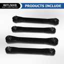 WFLNHB Upper and Lower Control Arms with Bushings