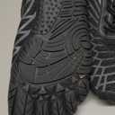 Barefoot Shoes Mens Womens Minimalist Cross Training Shoes with Wide Toe Box Athletic Zero Drop Trail Walking Hiking Running Sneakers Grounded Footwear Black Size 46