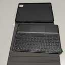 Harvopu Compatible for iPad 11th 10th Generation Case with Keyboard, Folio Cover with Pencil Holder, Multi-Touch Trackpad, 7 Color Backlit, Detachable Keyboard for iPad (A16) 11th/10th Gen (Black)