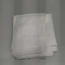 OVZME Sheer Ivory Curtains Light Filtering Window Drapes for Living Room Bedroom and Wedding Party, Voile Nice Vertical Sense Sliding Glass Door, Per Panel 42 by 96 Inch, Set of 2 Pieces