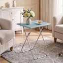 Garden 4 you TV Tray Table, Folding Dinner Tray, Snack Table,Green, 1PC