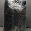 Rubbermaid Premier Series IV Step-On Trash Can for Home and Kitchen, 12.4 Gallon, Stainless Steel Lid Charcoal, for Home/Kitchen/Garage/Apartment/Office