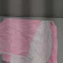 Wedding Arch Backdrop Cover, 6.6FT White Pink Arch Cover Stretchy Backdrops, Double-Sided Arch Stand Covers for Wedding Ceremony, Baby Shower, Birthday Party Decoration