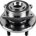 Autoround 513263 Front Wheel Hub and Bearing Assembly (ABS Encoder) Fit for Chrysler 200 2011-2014, Sebring/Cirrus 2007-2010, Dodge Avenger 2008-2014 5 Lug