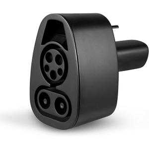 Lectron CCS to Tesla Adapter - 500A, 500V Tesla Charger Adapter - Compatible with All Tesla Models & CCS-Enabled NACS EVs - DC Fast Charging ONLY - NOT Compatible with Cybertruck (Black)