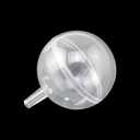 50pcs Transparent Chocolate Flower Tray with Cover Plastic Valentine's Day Flower Shop Supplies Flower Bouquet Flower Packing Materials