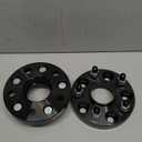 Customadeonly 25mm (1 Inch) Hubcentric Black Wheel Spacers 5x120 Compatible for Acura Mdx Zdx RLX TL, Compatible for Honda Civic Type R,Ridgeline Odyssey Passport Pilot (2pcs 64.1mm m14x1.5)