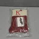 St. Nicholas Square 21-in Knit Monogram Christmas Stocking, Letter K
