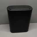 Cesun Motion Sensor Trash Can, 5 Gallon Automatic Bathroom Garbage Can with Lid, Touchless Smart Plastic Slim Wastebasket for Bathroom, Office, rv, Bedroom, Living Room, Black