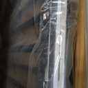 keny 29.7"-46" Baby Gate for Stairs, Auto Close Dog Gates for Doorways, Pressured Mounted No Drilling Pet Gate Extra Wide, One-Hand Opening Dual Lock Stair Gate, Indoor Kids Necessities, Black