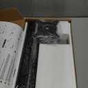 Single LCD Computer Monitor Free-Standing Desk Stand Mount Riser for 13 inch to 32 inch screen with Swivel, Height Adjustable, Rotation, Vesa Base Stand Holds One (1) Screen up to 77Lbs(HT05B-001)) (Black)