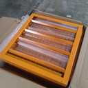 Sidasu Propane Tank Storage Cabinet - 31"x30"x35" Yellow Steel Box Holds 4 Cylinders (Fits 3,5,11,20,30,33lb Tanks)