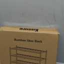 Kitsure Bamboo Wooden Shoe Rack for Closet - Stackable Shoe Organizer with Modular Structure, Space-Saving Shoe Shelf for Entryway, Living Room, Bedroom, 26.8" x 11" x 18.9", Natural (26.8"Wide - 3 Tiers, Nature)