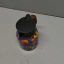 Vintage Floral Pattern Tea Pots Built-in Infuser,Vintage Floral Teapot with Built In Infuser Stainless Steel Thermal Carafe with Lid for Hot Drinks,Purple (Wooden handle,35oz)