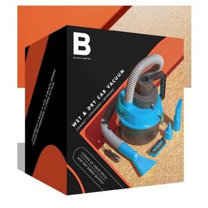 Black Series Multifunction Wet & Dry Auto Vacuum Portable Black/Blue NIB