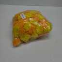 Marubhumi Artificial Marigold Flower Strands Garland for Diwali Decor,5 Feet Long Strands, Garland for Decoration, Diwali Decorations for Home, Christmas Decor Wedding Decor, Yellow & Mango - 5 PCS