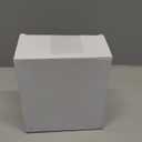 Hoolerry 3 Pcs Clear Hard Zipper Case Makeup Bag Plastic Zipper Pouch Christmas Storage Case Portable Travel Organizer Bin for Cosmetics, Building Blocks, Puzzles(White,Xs)