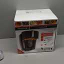 Ninja | Air Fryer | 4 QT Capacity | 4-in1 Roast, Crisp, Roast, Reheats, & Dehydrates | Dishwasher Safe Parts | Includes 20 Easy & Healthy Recipes | Compact | Grey | AF101