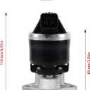 AULINK EGV1147 EGR Exhaust Gas Recirculation Valve 18011RNAA00 (Fit 1.8L Gas,Not 1.8L CNG) For 2006-2011 Honda Civic DX,EX,LX,EX-L,LX-S, Replaces 911-689 EGR4393 70-6194 EG10499 18011-RNA-A00