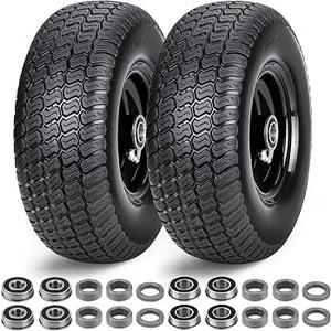 2 Pcs 11x4.00-5 Turf Tire for Lawn & Garden Golf Cart Mower