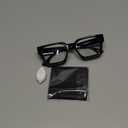 livho Oversized up to 99% Blue Light Blocking Glasses for Woman - Rectangle Fashion Glasses for Computer, Chic Preppy Frame
