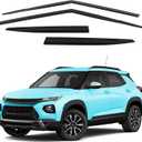 Tape-On Windows Visor 4-Piece for 2021-2023 Chevy Trailblazer Rain Guards Shield Shade Smoke 94823