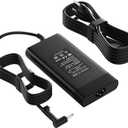 200W Laptop Charger Compatible for HP Victus Gaming 15 16, HP Omen Gaming 15 17, Pavilion 15 17 TPN-DA10 L00818-850 Power Supply Cord AC Adapter