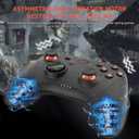 DAREU H101X Wireless Gaming Controller for PC Windows,IOS,Steam,Mac OS,Android and TV,Gamepad with Dual-Vibration One Click Wake up Function (Black)